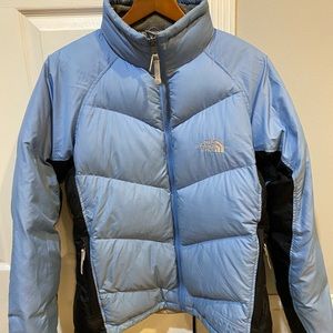 Excellent Condition North Face blue/black coat L